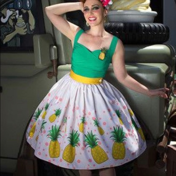 Pinup Couture Dresses & Skirts - Pinup style pineapple skirt